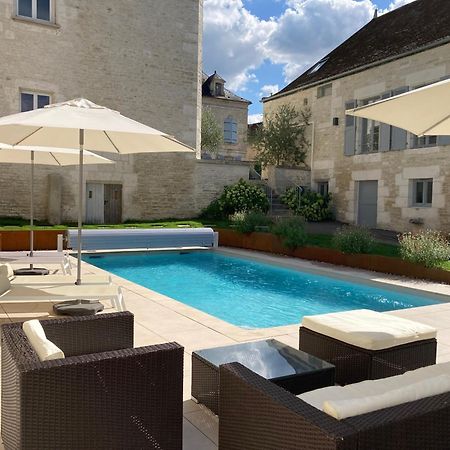 La Villa Lombardi En Champagne, Avec Piscine Privee Et Jacuzzi Les Riceys Exteriér fotografie