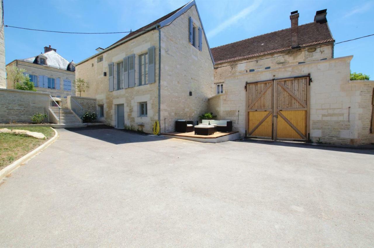 La Villa Lombardi En Champagne, Avec Piscine Privee Et Jacuzzi Les Riceys Exteriér fotografie